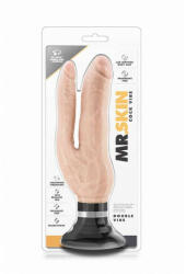 Blush Novelties Vibrator Mr Skin Double Vibe Cock Beige Vibrator