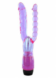 Seven Creations Vibrator Purple Xcel Double Penetrating Vibrator