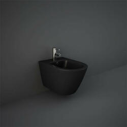 RAK Ceramics Bideu suspendat, RAK, Feeling, negru mat (RST07504A) - e-baie