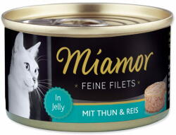 Miamor Feine Filets tuna & rice tin 24x100 g