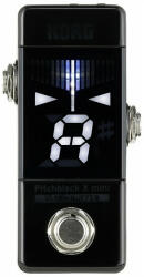 KORG Pitchblack X Mini professzionális kromatikus hangoló pedál