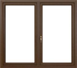 WindowMAG Fereastra PVC termopan, 4 camere, nuc, 146 x 116 cm, fix + simpla deschidere, dreapta