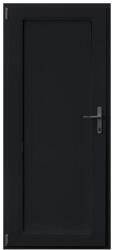 WindowMAG Usa din PVC cu panel PVC , 6 camere, Black Brown, 98×198, Prag PVC, Stanga