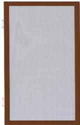 WindowMAG Plasa insecte aluminiu, Nuc, 53×107 cm stanga