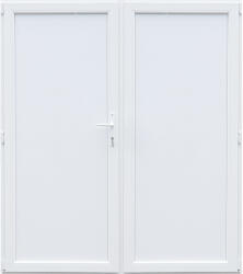WindowMAG Usa din PVC cu panel PVC , 6 camere, Alb, 180×210, Prag PVC, Stanga