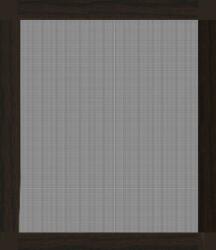 WindowMAG Plasa insecte aluminiu, Wenge, 99×93 cm dreapta