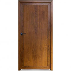 WindowMAG Usa din PVC cu panel tip 5, 4 camere, prag pvc, dreapta , stejar auriu , 68 x 190 cm