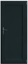 WindowMAG Usa din PVC cu panel PVC , 6 camere, Gri antracit, 87×197, Prag Aluminiu, Dreapta