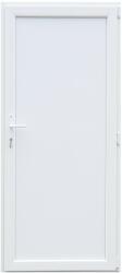 WindowMAG Usa din PVC cu panel PVC , 6 camere, Alb, 87×197, Prag Aluminiu, Dreapta