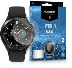MyScreen Protector MyScreen Hybrid Glass - Samsung Galaxy Watch 4 Classic (46mm) rugalmas üvegfólia - 2 db/cs