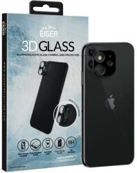Eiger Folie sticla pentru camera Eiger 3D Glass Clear Black pentru Apple iPhone 11 (EGSP00665)