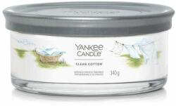 Yankee Candle Signature 5 kanóc Clean Cotton 340 g