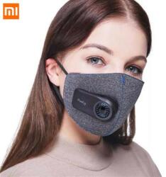 Xiaomi Mi Purely Anti-Pollution Air Face Mask, arcmaszk szűrővel, 550mAh akkumulátorral és ventilátorral - szürke (6970734470018)