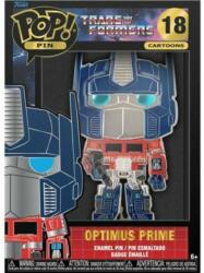 Funko Pop! Cartoons: Transformers - Optimus Prime #18 Large Enamel Pin (FU074662)