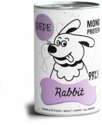Paka Zwierzaka PEPE Rabbit hrana monoproteica 400g pentru caini, cu iepure