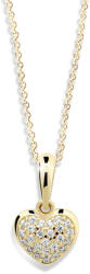 Cutie Jewellery Arany szív alakú medál cirkóniumokkal Z6295-2383-40-10-X-1 - vivantis