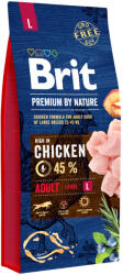  Brit Premium 2x15kg Brit Premium by Nature Adult Large száraz kutyatáp