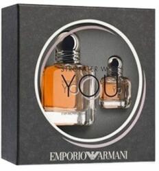 Giorgio Armani Stronger With You SET: edt 50ml + edt 7ml férfi parfüm