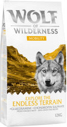 Wolf of Wilderness 12kg Wolf of Wilderness "Explore The Endless Terrain" - Mobility száraz kutyatáp