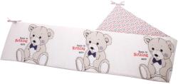 KikkaBoo Apărătoare pentru pătuț cu vată KikkaBoo Teddy Bear - 180 cm (41109050117)