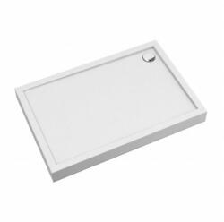 Omnires Cadita dus dreptunghiulara Omnires Camden alb 80x140 cm (CAMDEN80/140/PBP)