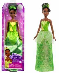Mattel Prințese Disney: Păpușă prințesă strălucitoare - Tiana (HLW04) Figurina