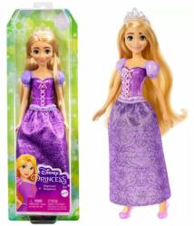 Mattel Prințese Disney: Păpușă prințesă strălucitoare - Rapunzel (HLW03)