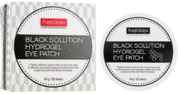 Purederm Hidrogél szemtapasz gyöngyház porral - Purederm Black Solution Hydrogel Eye Patch 60 db