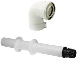 ATI Kit evacuare gaze arse centrala termica condensare ATI, compatibil Vaillant, material PP/PP (WBPPCUR61001-WBPP610)