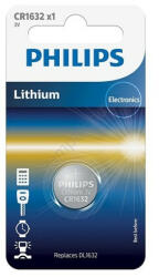 Philips CR1632/00B gombelem lítium 3.0v 1-bliszter (CR1632/00B)