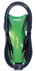 Bespeco Eagle Pro egyenes jack, 3m-es kábel - B-EASS300