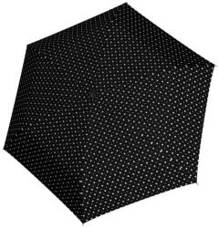 Derby Micro alu 710375D dots fekete mini esernyő