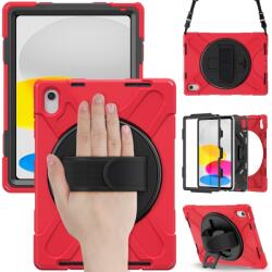  SOLID durabilă pentru Apple iPad (A16) 2025 / iPad 2022 RED