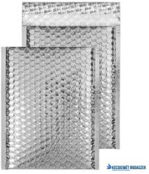 BLAKE Légpárnás tasak, C5+, 250x180 mm, BLAKE, fényes ezüst (BMBS250) - kecskemetirodaszer