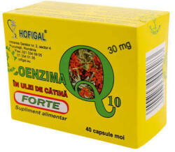 Hofigal Coenzima Q10 in ulei de catina forte, 30mg, 40cps moi, Hofigal