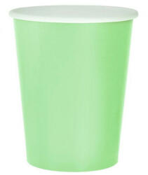 Solid Mint, Zöld papír pohár 14 db-os 270 ml (MLG137576)