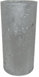 GYD Gyertya rusztikus adventi ezüst színű 5 cm X 10 cm, 4db/csomag