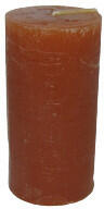 GYD Gyertya rusztikus adventi méz színű 4 cm X 8 cm, 4db/csomag