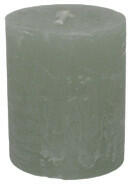 GYD Gyertya rusztikus adventi szürke színű 4 cm X 5 cm, 4db/csomag