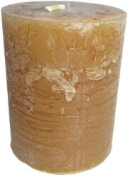 GYD Gyertya rusztikus adventi méz színű 6 cm X 7 cm, 4db/csomag