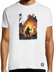 Magnolion Viking rajtaütés fantasy v3 póló