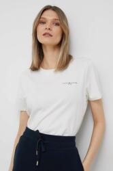 Tommy Hilfiger t-shirt női, fehér - bézs L