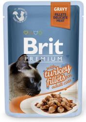 Brit Premium Adult turkey fillets in gravy 24x85 g