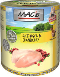 MAC's Poultry & cranberry 6x800 g