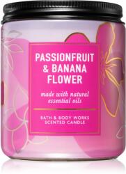 Bath & Body Works Passionfruit & Banana Flower lumânare parfumată 198 g