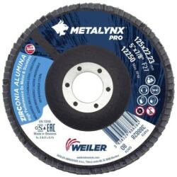 Metalynx Disc lamelar 125 mm, F27, granulatie 80, polizare metal si inox, Metalynx (MDM125080-F27)