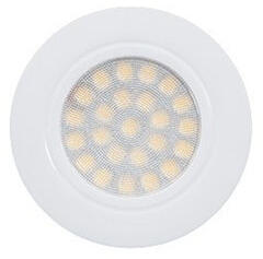 UltraLux Mini LED spot lámpatest (4W) fehér, természetes fehér, kör (LML220442W)