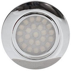 Mini LED spot lámpatest (4W) króm, természetes fehér, kör (LML220442CH)