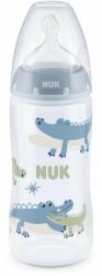 Nuk FC+ cumisüveg hőmérséklet-ellenőrzővel 300 ml, kék (BABY3513d)