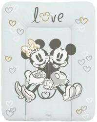 Ceba Baby puha pelenkázó alátét komódra 50 × 70 cm, Disney Minnie & Mickey Grey